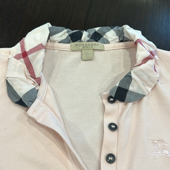 Pink Burberry Polo XS - Picture 2 of 3